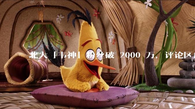 北大「韦神」粉丝破 2000 万，评论区成高考许愿池，如何看待家长们纷纷从韦神这里「沾福气」的心理？
