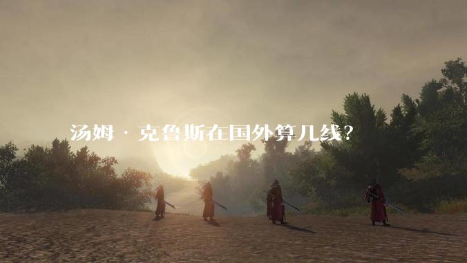 汤姆·克鲁斯在国外算几线？